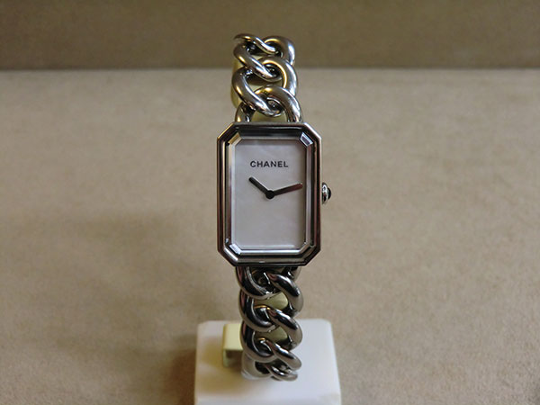 日本専門店 CHANEL☆プルミエール/ホワイトシェル文字盤/H3251/腕時計 腕時計(アナログ)